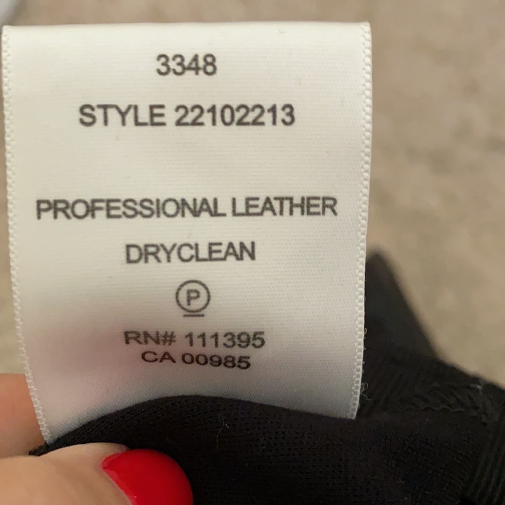 Tory Burch Black Patchwork Pants With Leather Det… - image 7